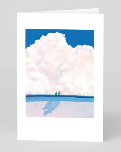 [OH-5261] Blue Sky Landscape Greeting Card