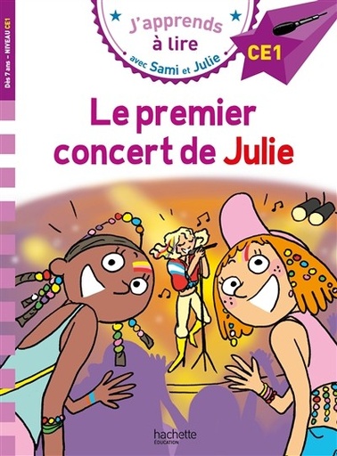 [HA-8438] J'apprends à lire avec Sam et Julie - CE1 -Le premier concert de Julie