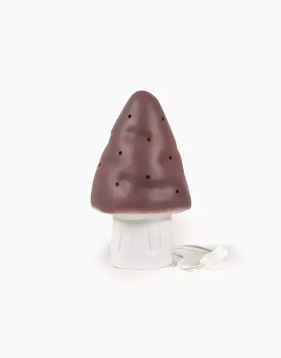 [MI-3072] Lampe veilleuse Petit champignon Rose Orchidée Foncée