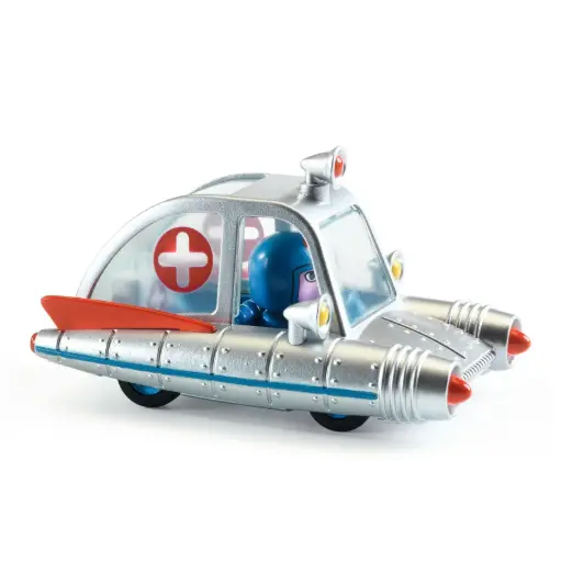 [DJ-4585] Space ambulance Crazy Motors Djeco