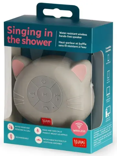 [LE-6843] Baffle sans fil résistant à l'eau Kitty Legami