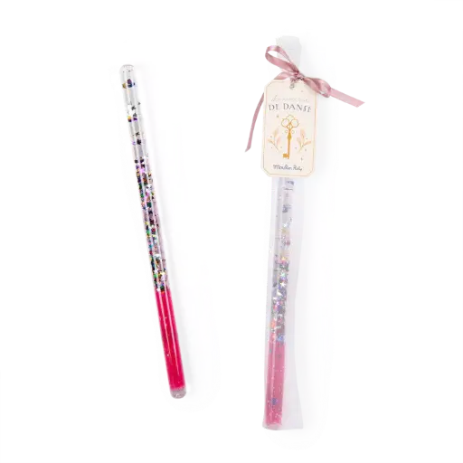 [MO-1429] Baguette magique rose Moulin Roty