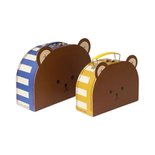 [PE-8371] Set de 2 valisettes ours