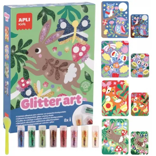 [AP-0789] Coffret Glitter Art