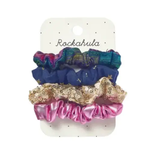 [RO-0770] Disco Fever Scrunchie Set Rockahula