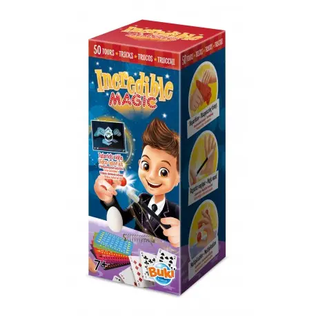 [BU-6180] Coffret de magie Incredible Magic Buki