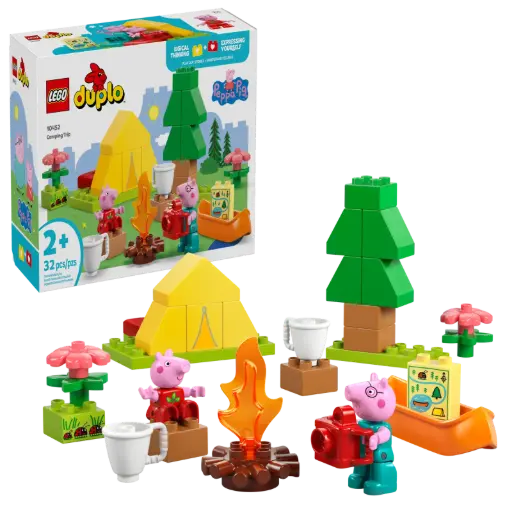 [LE-6654] Les vacances au camping Duplo Peppa Pig