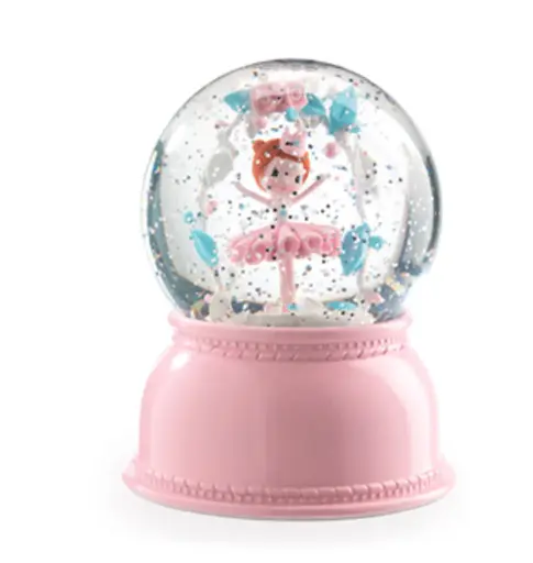 [DJ-4006] Veilleuse Boule à neige Ballerine