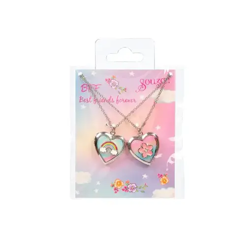 [SO-5148] Set Cadeau BFF Coeur 2 colliers