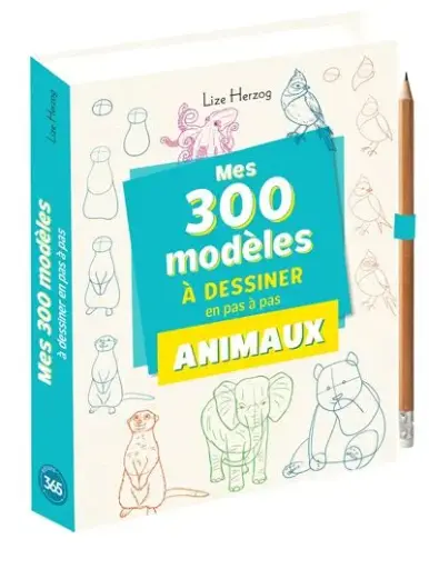 [ED-9641] Mes 300 modèles d'Animaux à dessiner Pas à pas