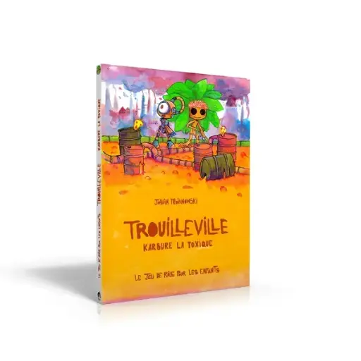 [MA-1422] BD Jeu Trouilleville Karbure la toxique 