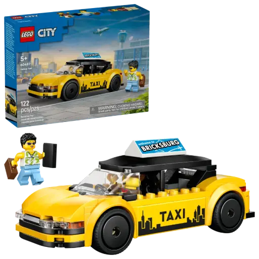 [LE-1926] Taxi Jaune Lego City