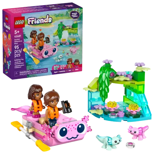[LE-0384] Le bateau d'aventure Axolotl Lego Friends