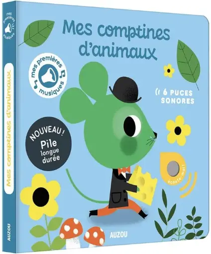 [AU-0593] Mes comptines d'animaux Livre sonore