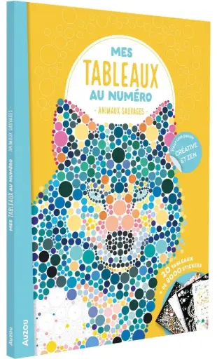 [AU-4908] Mes tableaux au numéro Animaux sauvages