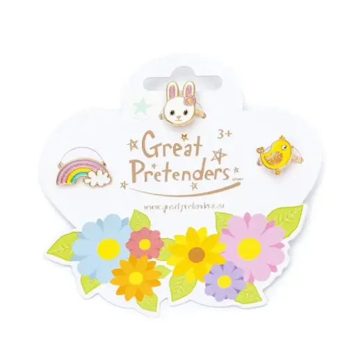 [GR-5192] Bagues Bunny 3 pièces