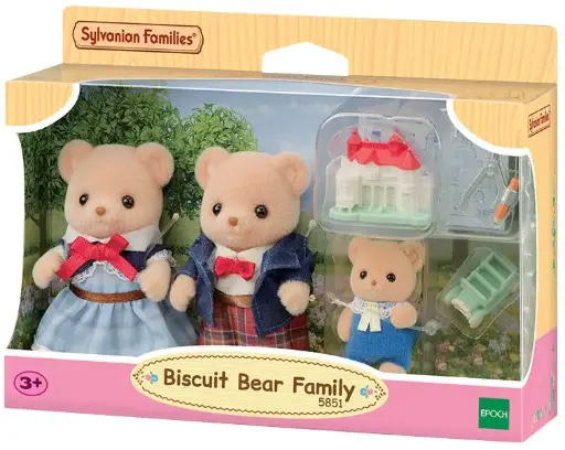[SY-8510] La famille Ours Biscuit Sylvanian Families