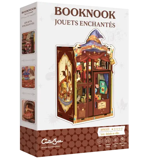 [CU-2577] Book Nook Jouets enchantés Cutebee