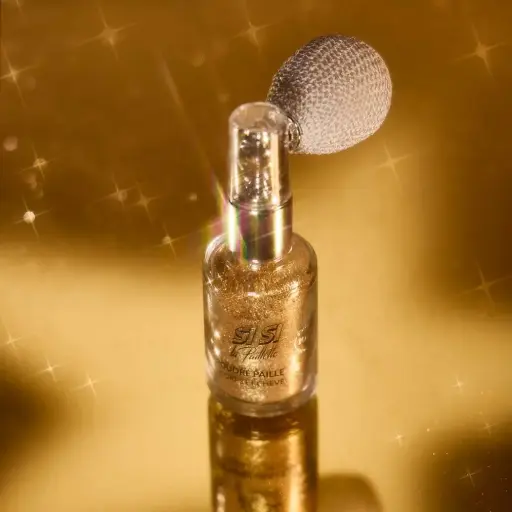 [SI-0782] Spray Poudre Pailletée - Doré Si Si La Paillette