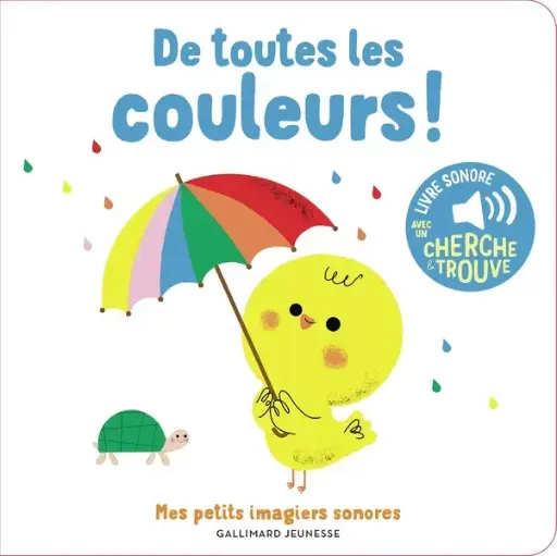 [GA-4580] De toutes les couleurs ! Livre sonore