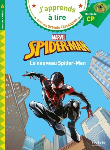 [HA-1082] J'apprends à lire avec les Grands Classiques - CP Niveau 2 - Le nouveau Spider-Man