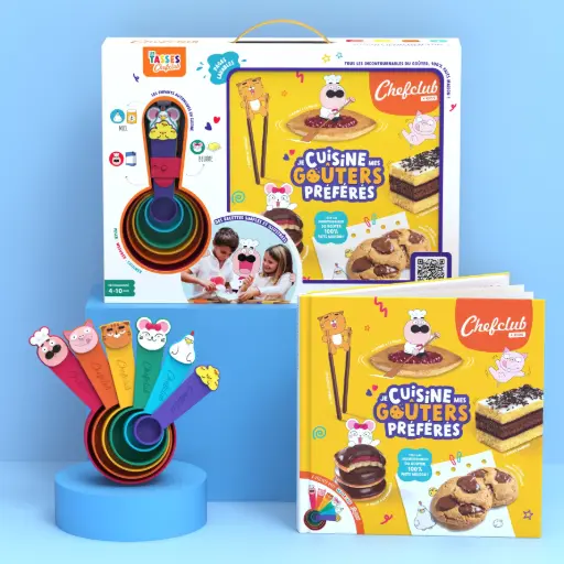 [CH-9911] Coffret Kids Je cuisine mes goûters préférés Chef Club