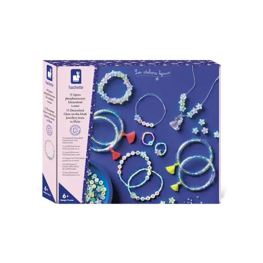[JA-1164] Kit créatif 11 Bijoux phosphorescents Dreamland à créer