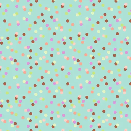 [HO-8830] Rouleau Emballage cadeau Party Confetti Pistache