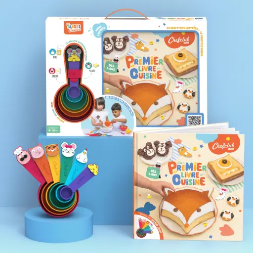 [CH-9775] Coffret Kids Mon premier livre de cuisine Chef Club