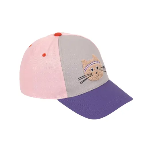 [LA-6004] Casquette enfant - Chat Rose 52-58 