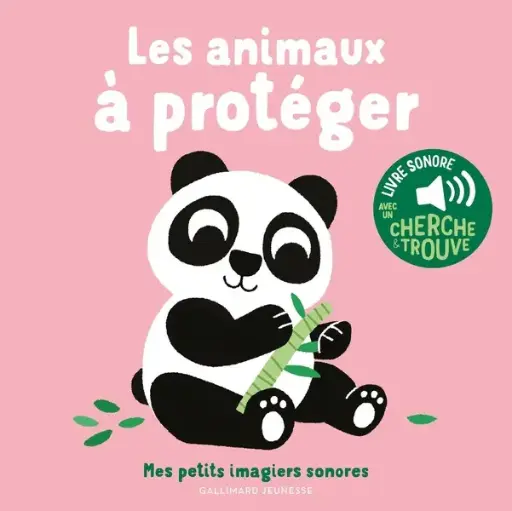 [GA-5396] Les animaux à protéger - Livre sonore