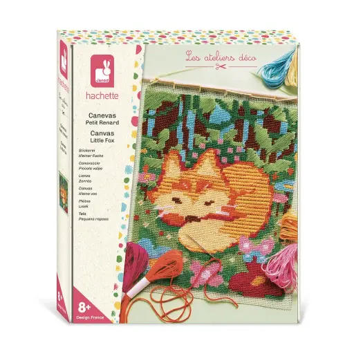 [JA-0327] Kit Créatif - Canevas Petit Renard