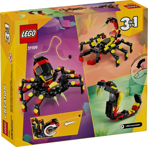 [LE-2242] L'araignée surprenante Lego Creator 3 en 1