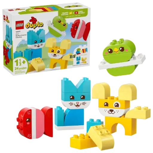 [DU-2039] Les jolis animaux créatifs 3 en 1 Duplo