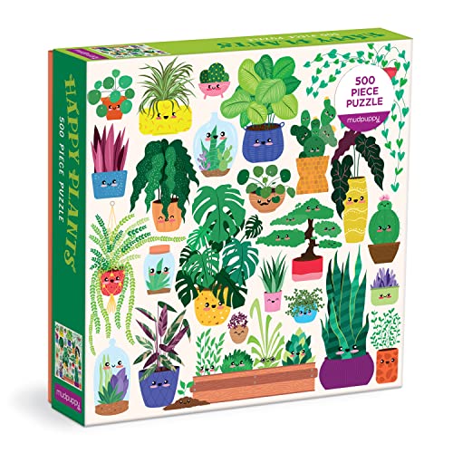 [MU-6762] Puzzle Happy Plants 500 Pcs 