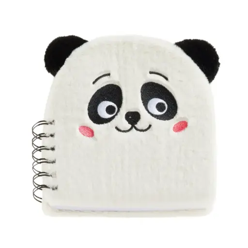 [BA-2423] Carnet Peluche Panda
